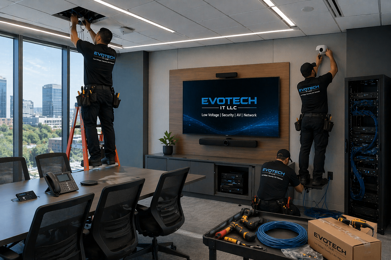 EVOTECH IT LLC Gym Access Control Cypress TX real project photo